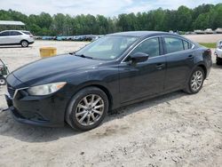 Salvage cars for sale from Copart Charles City, VA: 2016 Mazda 6 Sport