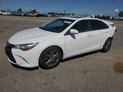 Salvage cars for sale at Fresno, CA auction: 2016 Toyota Camry LE