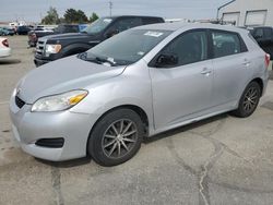 Toyota Corolla Matrix s salvage cars for sale: 2010 Toyota Corolla Matrix S