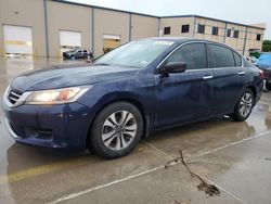 Salvage cars for sale at Wilmer, TX auction: 2014 Honda Accord LX