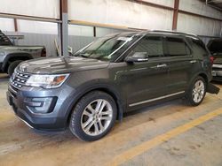 Salvage cars for sale at Mocksville, NC auction: 2017 Ford Explorer Limited