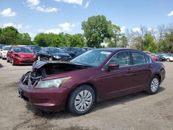 Salvage cars for sale at Des Moines, IA auction: 2010 Honda Accord LX