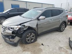 Salvage cars for sale from Copart Haslet, TX: 2015 Hyundai Santa FE Sport