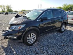 Salvage cars for sale at Barberton, OH auction: 2015 Honda CR-V EXL