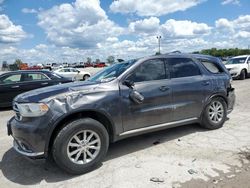 Salvage cars for sale at Indianapolis, IN auction: 2018 Dodge Durango SXT