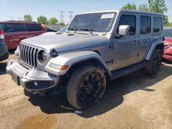 Jeep salvage cars for sale: 2021 Jeep Wrangler Unlimited Sahara