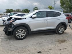 Salvage cars for sale from Copart Riverview, FL: 2019 Hyundai Tucson Limited