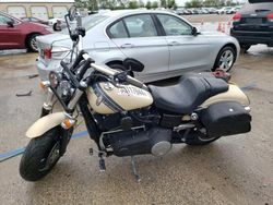 Salvage motorcycles for sale at Pekin, IL auction: 2014 Harley-Davidson Fxdf Dyna FAT BOB