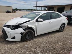 Vehiculos salvage en venta de Copart Temple, TX: 2018 Toyota Corolla L