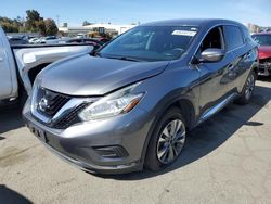 Salvage cars for sale from Copart Martinez, CA: 2015 Nissan Murano S