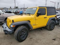 Vehiculos salvage en venta de Copart Los Angeles, CA: 2019 Jeep Wrangler Sport