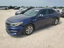 Salvage cars for sale from Copart San Antonio, TX: 2018 KIA Optima LX