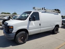 Salvage trucks for sale at Sacramento, CA auction: 2011 Ford Econoline E350 Super Duty Van