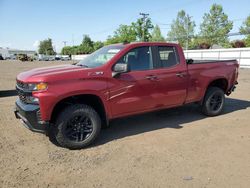 Salvage cars for sale at New Britain, CT auction: 2020 Chevrolet Silverado K1500 Trail Boss Custom