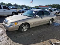 Salvage cars for sale at Montgomery, AL auction: 2001 Lincoln Town Car Signature