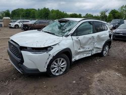 Toyota Corolla Cross le salvage cars for sale: 2022 Toyota Corolla Cross LE