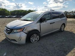 Salvage cars for sale at Windsor, NJ auction: 2014 Honda Odyssey LX