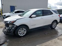 Salvage cars for sale at Duryea, PA auction: 2018 Chevrolet Equinox LT