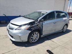 Salvage cars for sale from Copart Farr West, UT: 2014 Toyota Prius V
