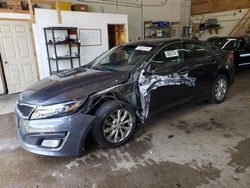 Salvage cars for sale from Copart Ham Lake, MN: 2015 KIA Optima EX