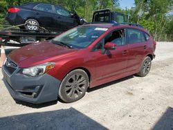 Salvage cars for sale at Northfield, OH auction: 2016 Subaru Impreza Sport Premium