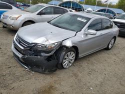 Salvage cars for sale at East Granby, CT auction: 2015 Honda Accord EXL