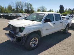 Salvage cars for sale from Copart Portland, OR: 2008 Toyota Tacoma Double Cab Long BED