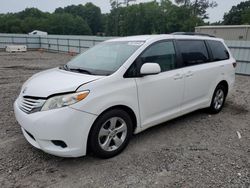 Salvage cars for sale at Augusta, GA auction: 2017 Toyota Sienna LE