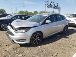 Salvage cars for sale from Copart Columbus, OH: 2018 Ford Focus SEL