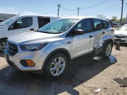 Salvage cars for sale at Chicago Heights, IL auction: 2018 Ford Escape S