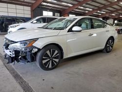 Salvage cars for sale at East Granby, CT auction: 2021 Nissan Altima SL