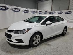 Chevrolet Cruze salvage cars for sale: 2018 Chevrolet Cruze LS