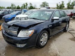 Salvage cars for sale from Copart Bridgeton, MO: 2009 Ford Taurus Limited