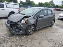 Salvage cars for sale at Madisonville, TN auction: 2012 Honda FIT Sport