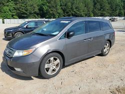 Salvage cars for sale at Gainesville, GA auction: 2013 Honda Odyssey Touring