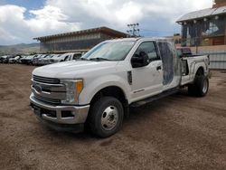 Salvage trucks for sale at Colorado Springs, CO auction: 2017 Ford F350 Super Duty