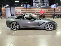 Vehiculos salvage en venta de Copart Dallas, TX: 2015 Chevrolet Corvette Stingray Z51 2LT