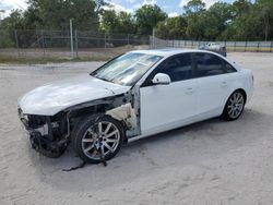 Audi A4 2.0T Quattro salvage cars for sale: 2009 Audi A4 2.0T Quattro