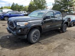 Salvage cars for sale from Copart Denver, CO: 2020 Toyota Tacoma Double Cab