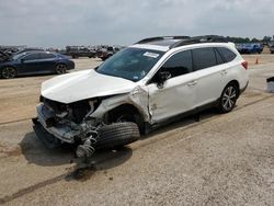 Salvage cars for sale from Copart Longview, TX: 2018 Subaru Outback 2.5I Limited