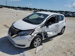 Nissan salvage cars for sale: 2018 Nissan Versa Note S