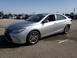 Salvage cars for sale from Copart Rancho Cucamonga, CA: 2016 Toyota Camry LE