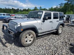 Jeep salvage cars for sale: 2011 Jeep Wrangler Unlimited Sport