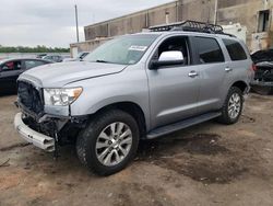 Salvage SUVs for sale at auction: 2015 Toyota Sequoia Limited
