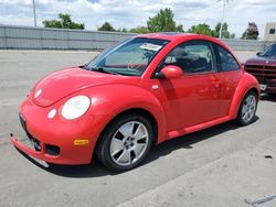 Volkswagen new Beetle Turbo s salvage cars for sale: 2003 Volkswagen New Beetle Turbo S
