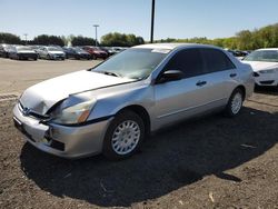 Salvage cars for sale at East Granby, CT auction: 2007 Honda Accord Value