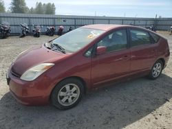 Salvage cars for sale from Copart Arlington, WA: 2005 Toyota Prius