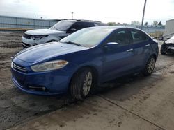 Salvage cars for sale at Dyer, IN auction: 2013 Dodge Dart Limited