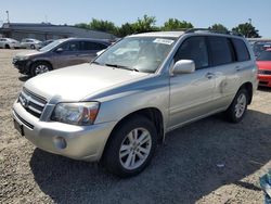 Vandalism Cars for sale at auction: 2007 Toyota Highlander Hybrid