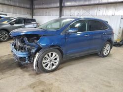 Salvage cars for sale from Copart Des Moines, IA: 2020 Ford Edge Titanium